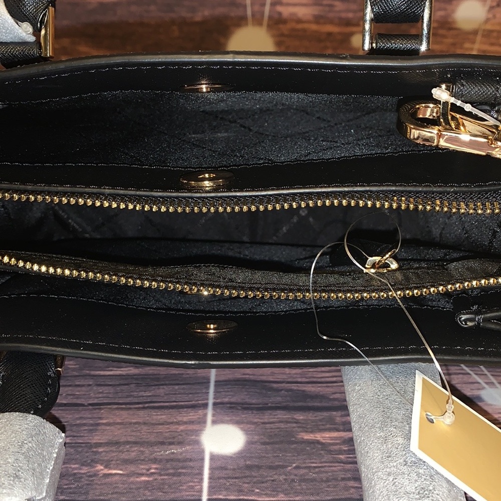 Michael Kors Brown and Black Crossbody Bag